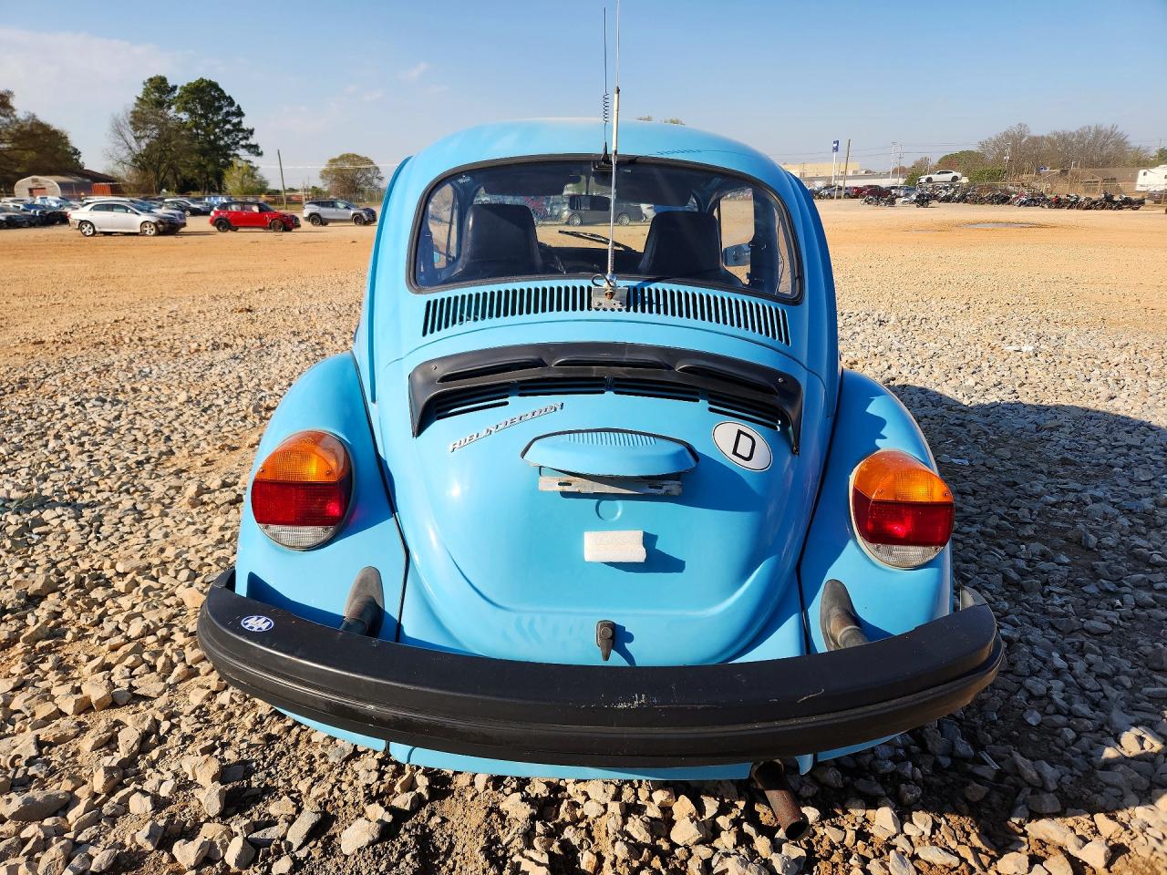 1975 Volkswagen Beetle Blue vin: 1152143197