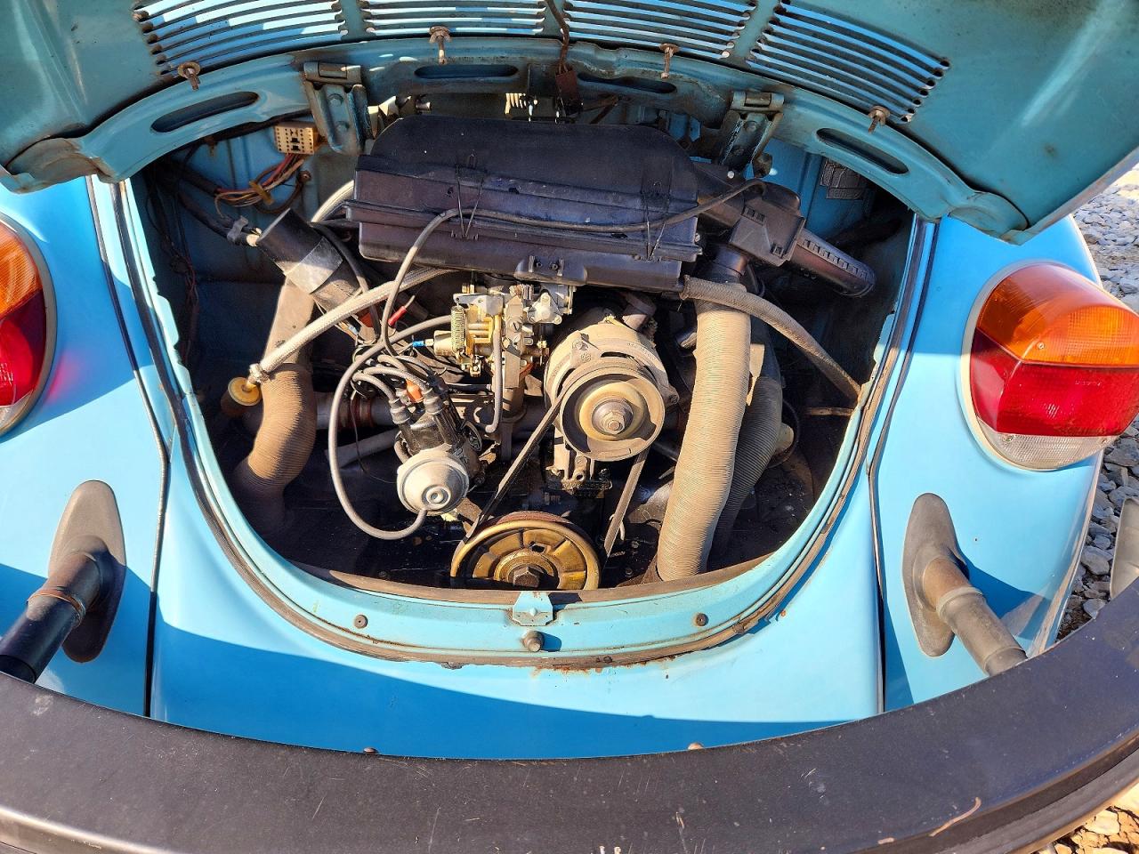 1975 Volkswagen Beetle Blue vin: 1152143197