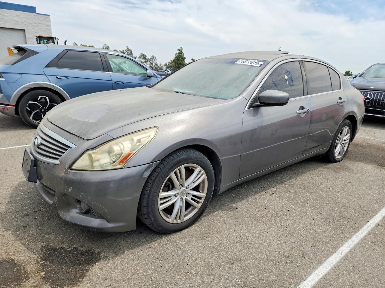 2012 Infiniti G37 Sedan X Gray vin: JN1CV6AR6CM677665