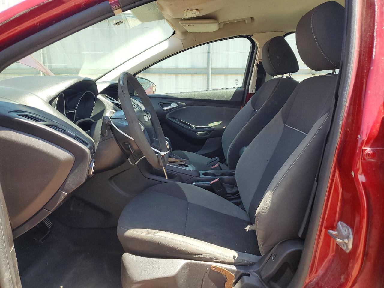 2013 Ford Focus Se Maroon vin: 1FADP3F20DL315009