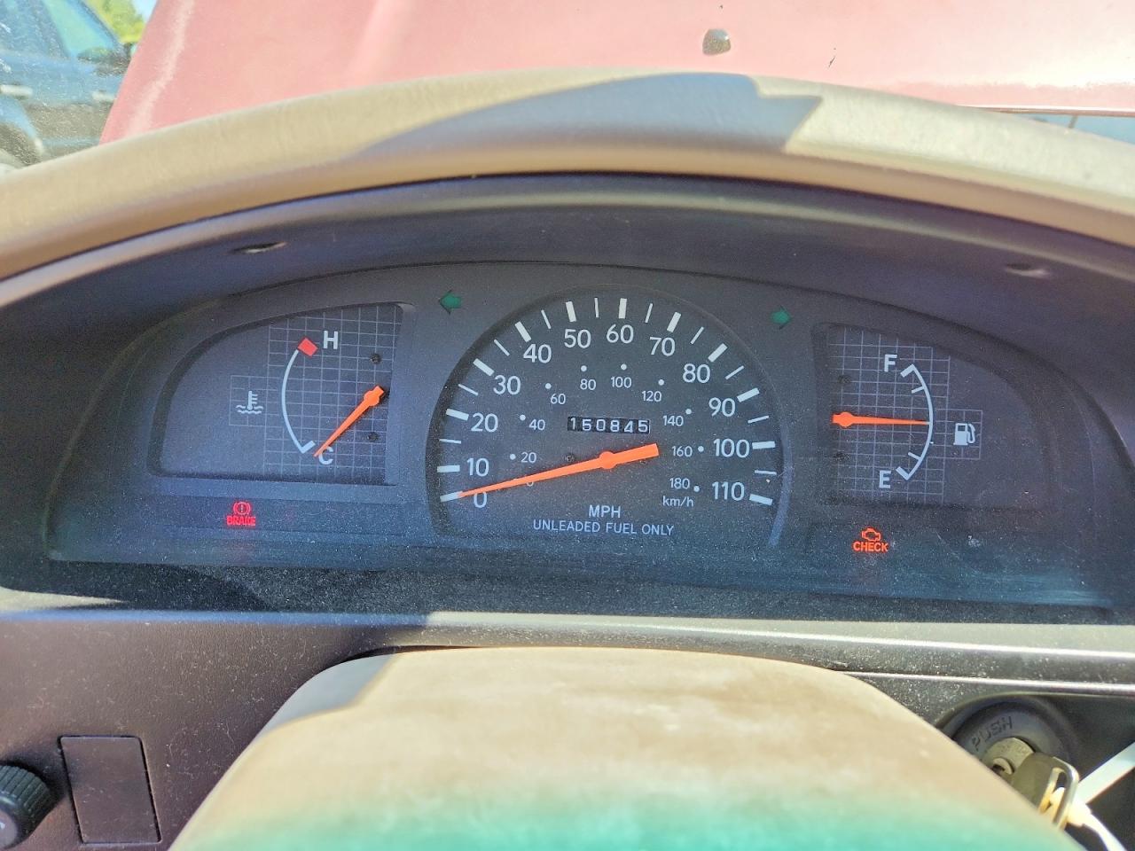 1999 Toyota Tacoma Base Red vin: 4TANL42N5XZ557999