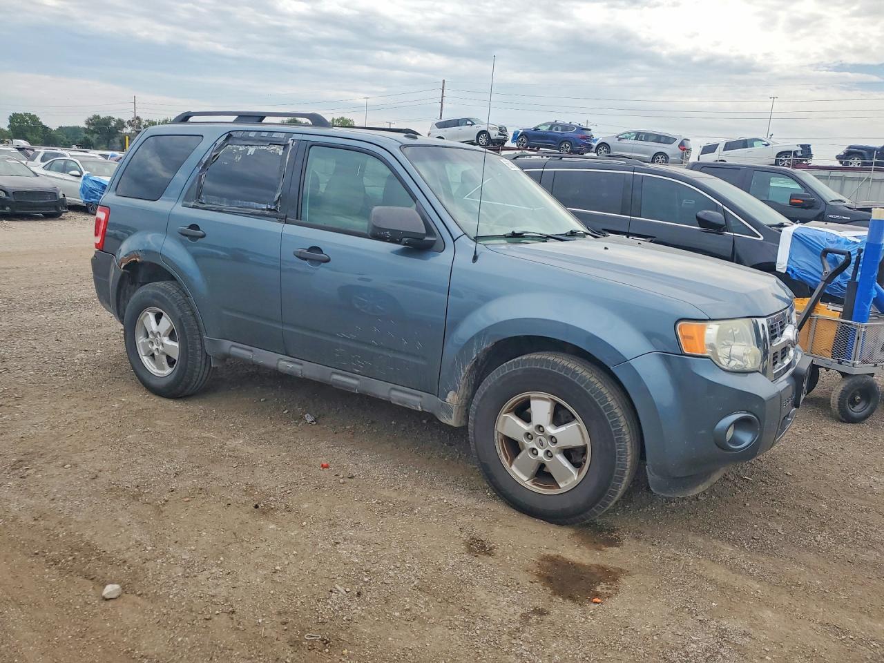 2010 Ford Escape Xlt Blue vin: 1FMCU9D76AKB66585
