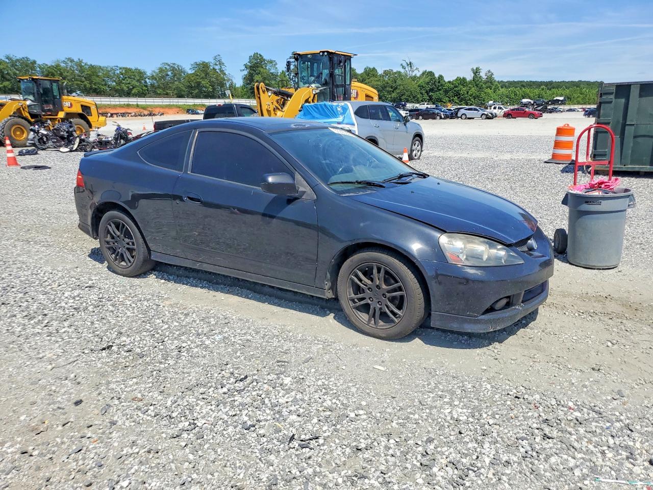 2006 Acura Rsx Black vin: JH4DC54836S008319