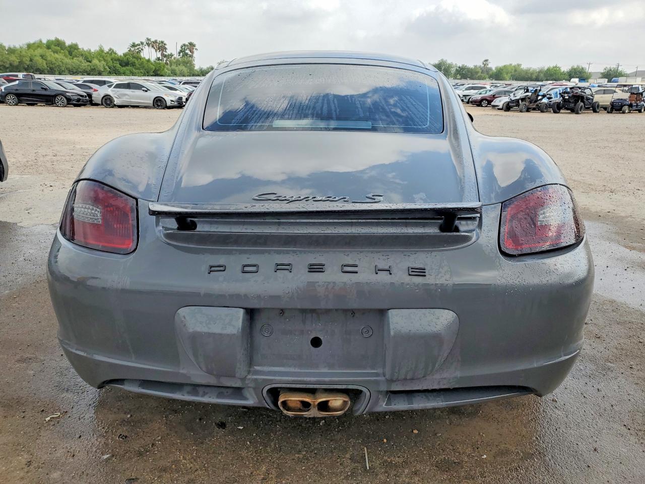 2006 Porsche Cayman S Серый vin: WP0AB29846U785806