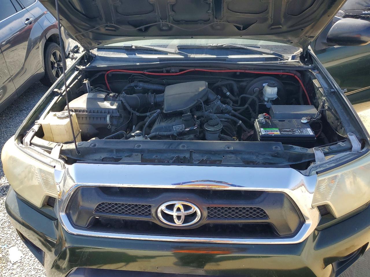 2013 Toyota Tacoma Double Cab Green vin: 5TFJX4GN1DX015922