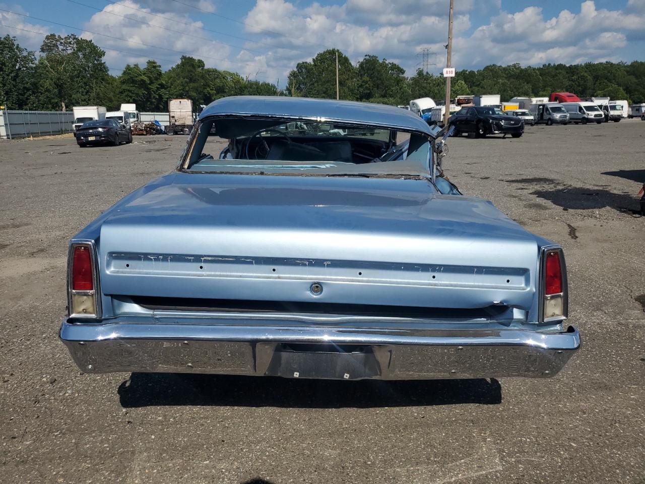 1966 Chevrolet Nova Blue vin: 115376N172104
