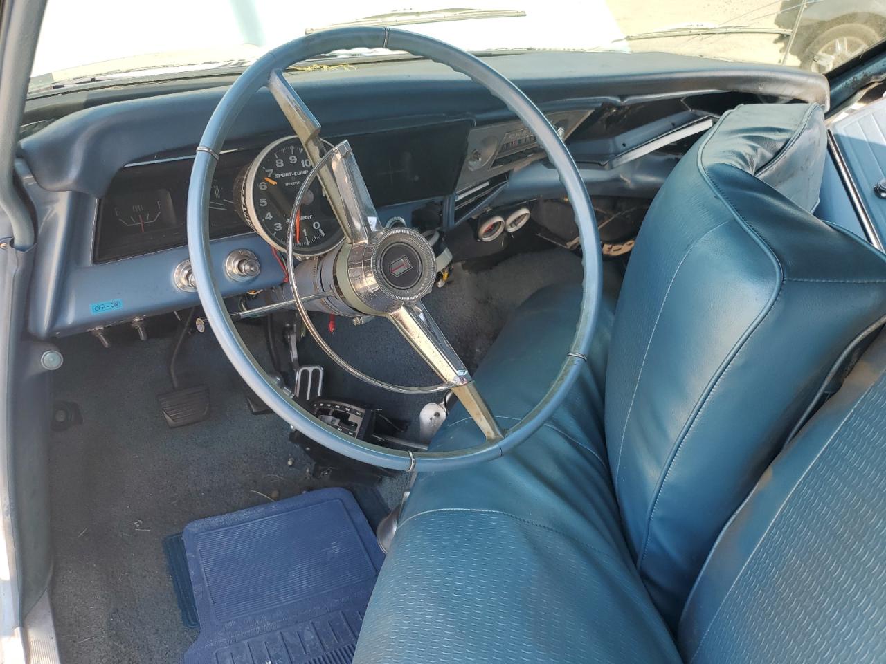 1966 Chevrolet Nova Blue vin: 115376N172104