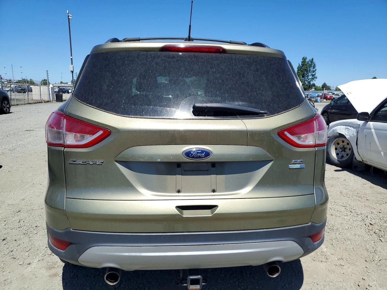 2013 Ford Escape Se Зеленый vin: 1FMCU9GX4DUB84104