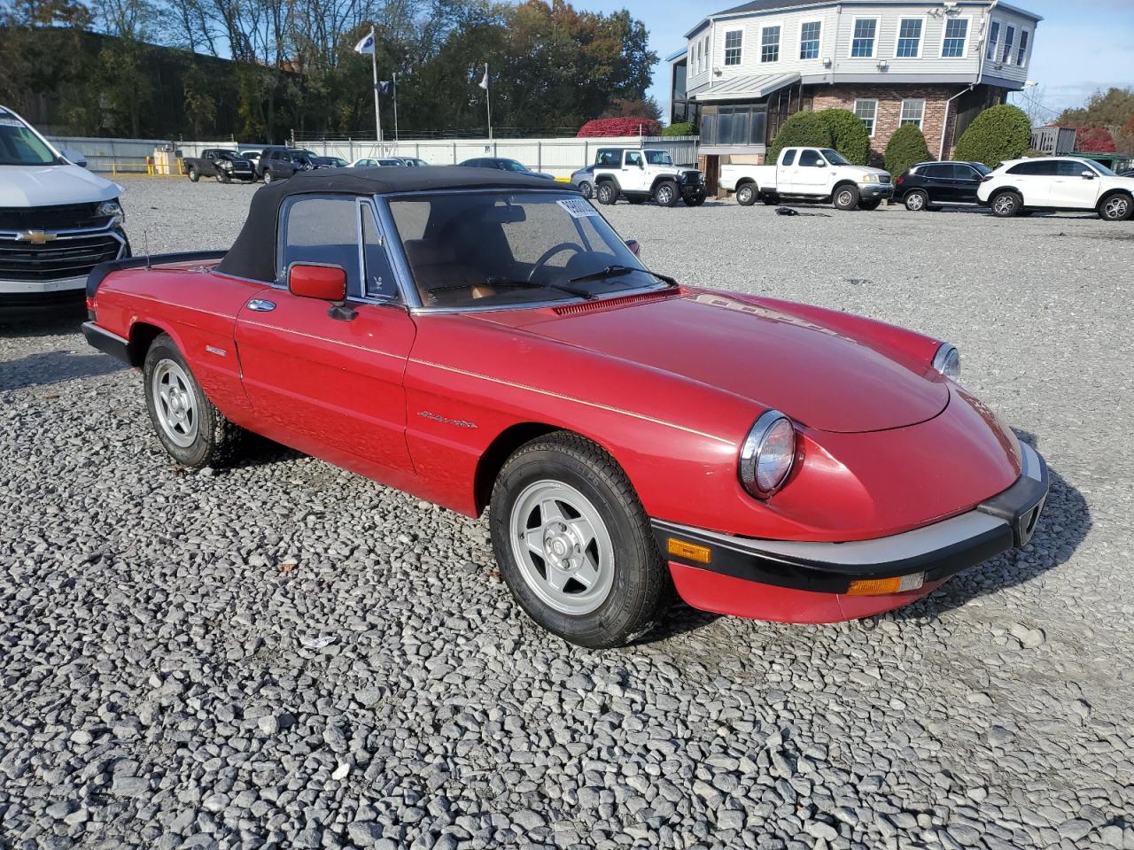 1989 Alfa Romeo Spider Красный vin: 115410010453