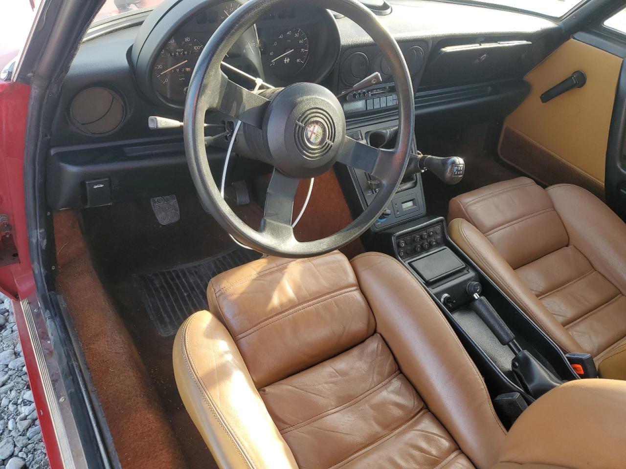 1989 Alfa Romeo Spider Красный vin: 115410010453