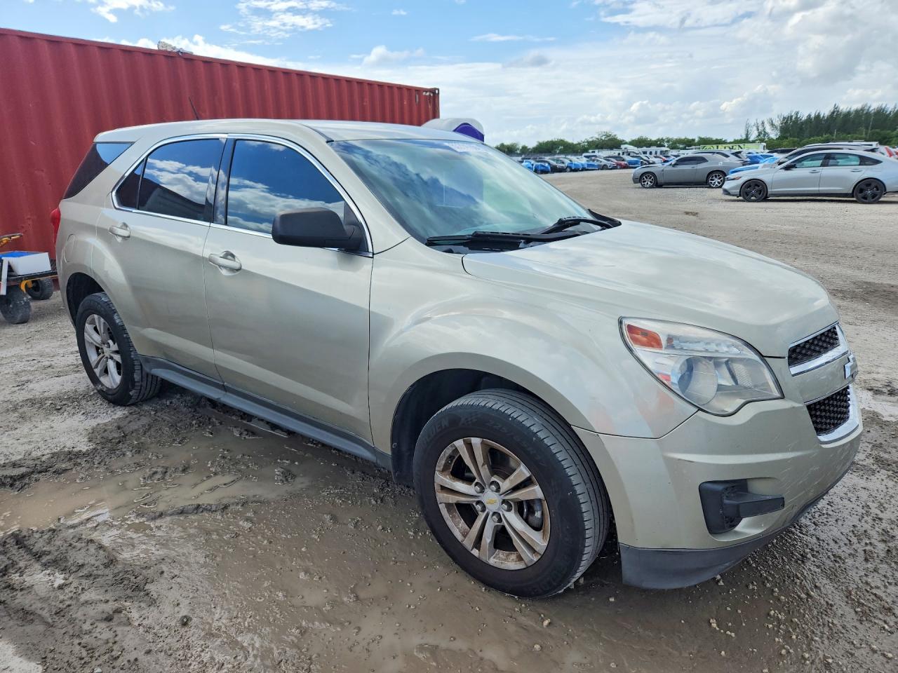 2013 Chevrolet Equinox Ls Tan vin: 2GNALBEK6D6271845