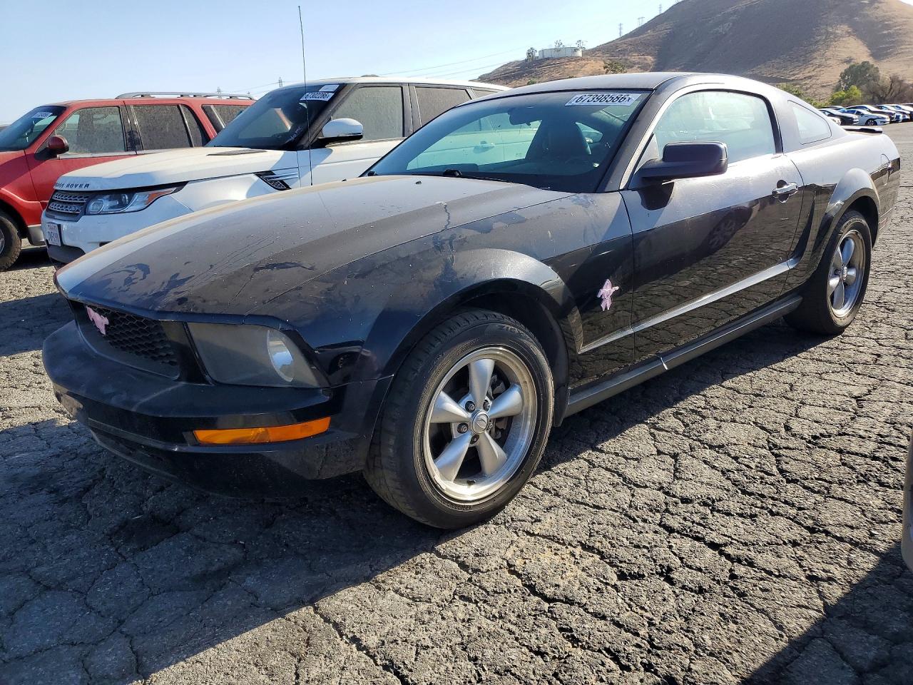 2008 Ford Mustang Black vin: 1ZVHT80N485148670