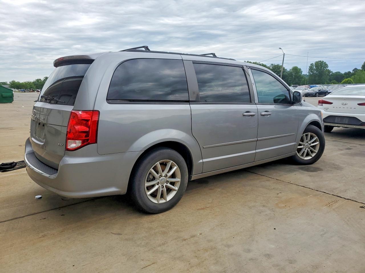 2014 Dodge Grand Caravan Sxt Gray vin: 2C4RDGCGXER163264