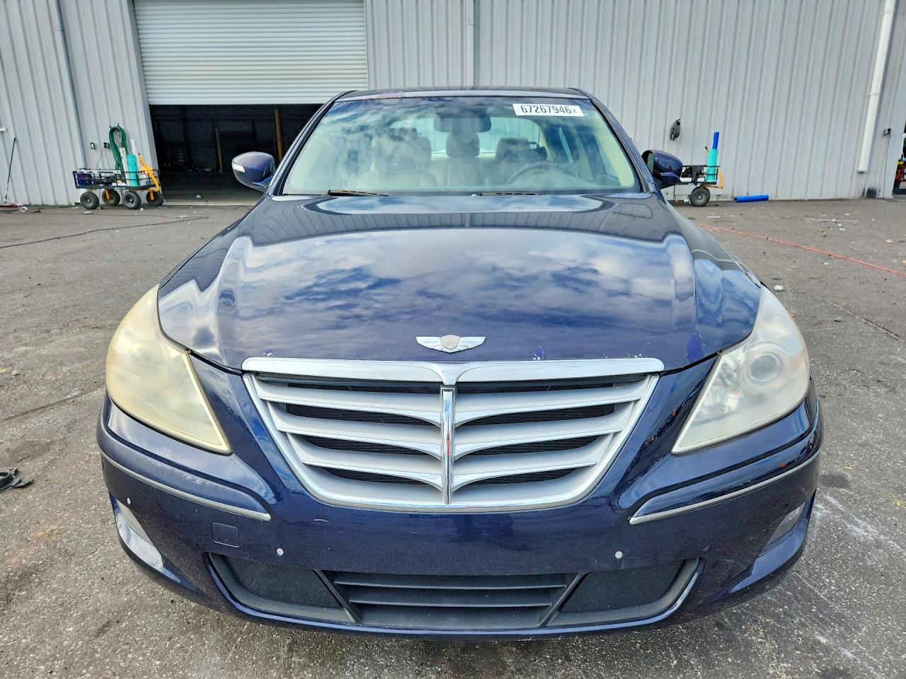 2010 Hyundai Genesis 3.8l Blue vin: KMHGC4DE8AU080060
