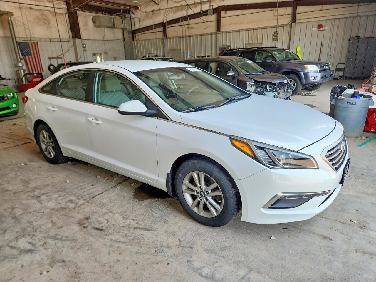 2015 Hyundai Sonata Se White vin: 5NPE24AF8FH188434