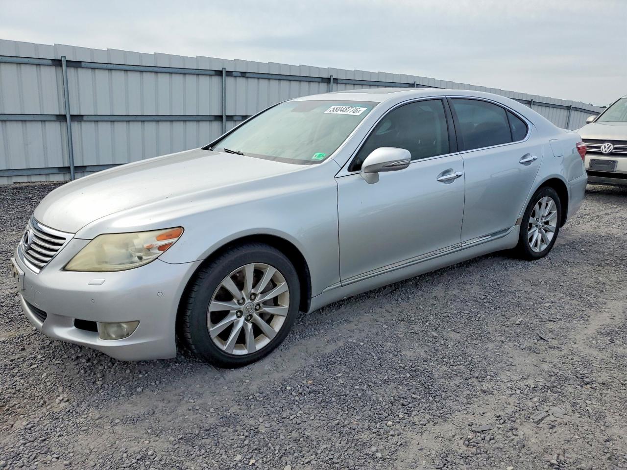2010 Lexus Ls 460 Silver vin: JTHCL5EF4A5007356