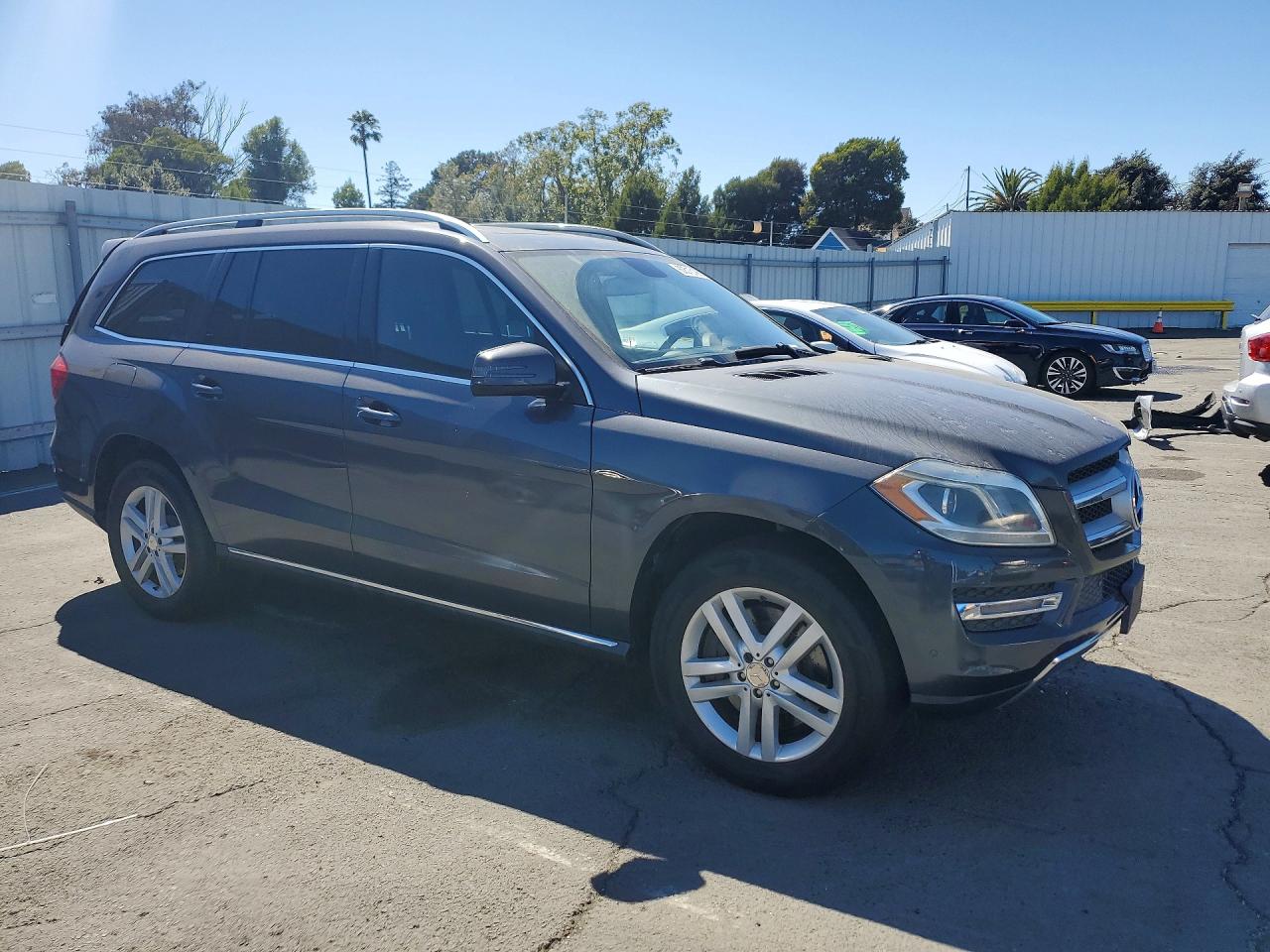 2013 Mercedes-benz Gl 450 4matic Gray vin: 4JGDF7CE0DA221173
