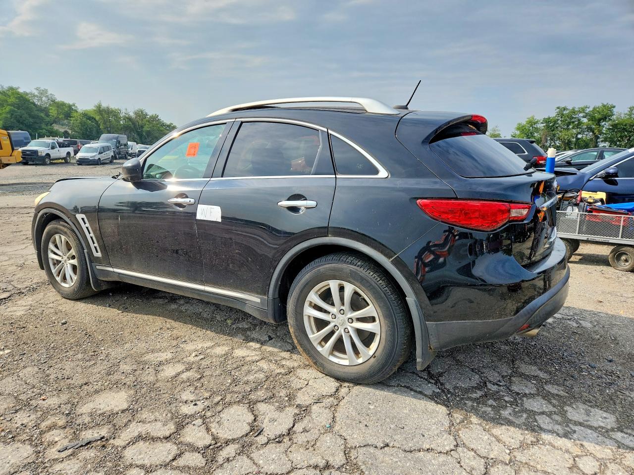 2010 Infiniti Fx35 Base Black vin: JN8AS1MW6AM856551