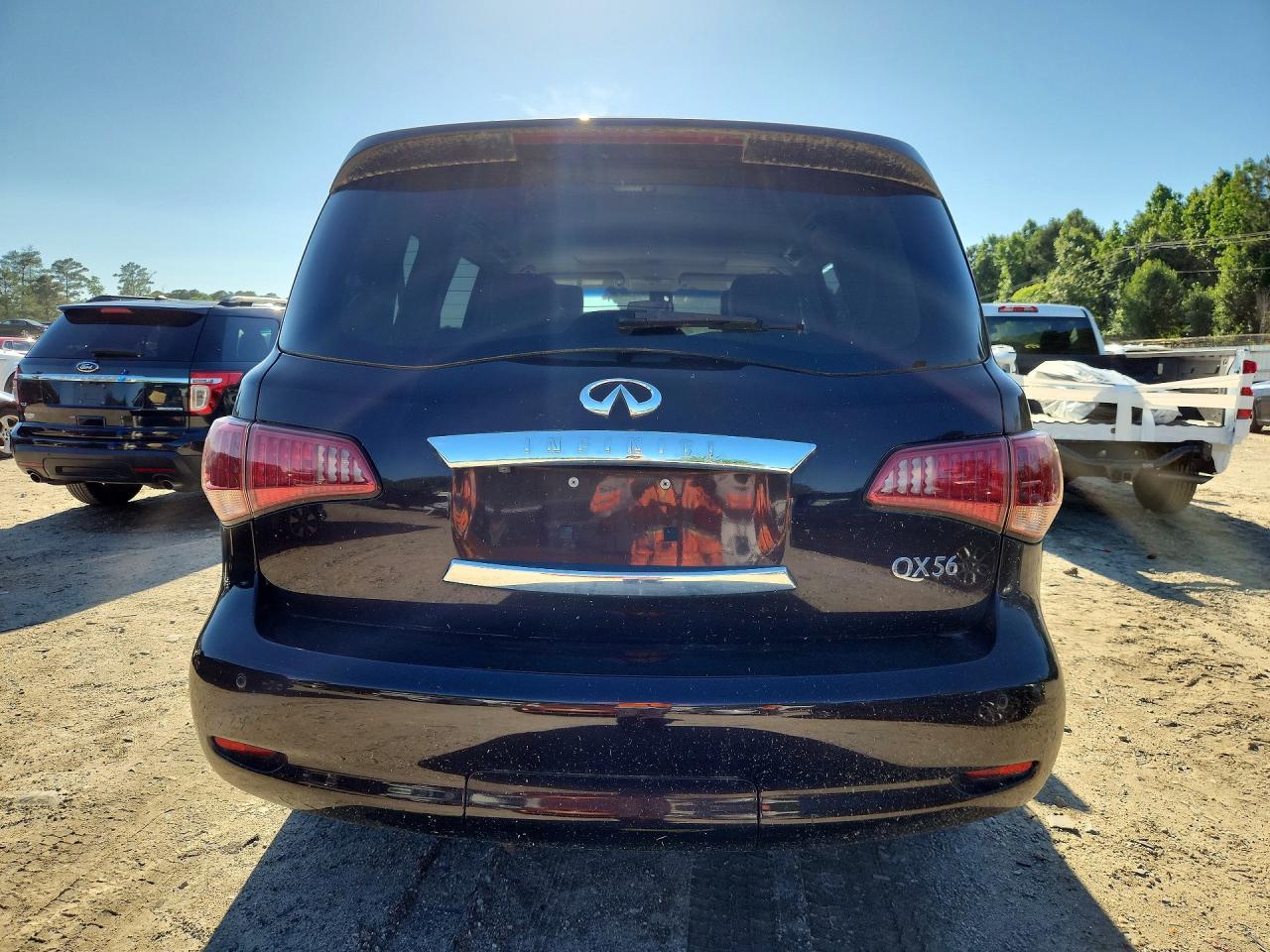 2011 Infiniti Qx56 Base Фиолетовый vin: JN8AZ2NE6B9001800