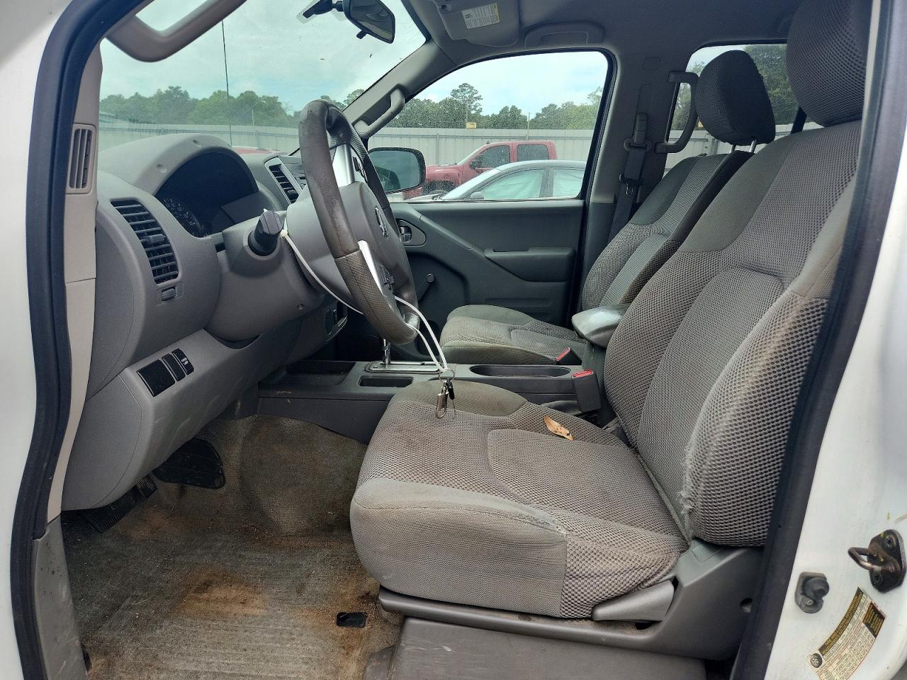 2015 Nissan Frontier S White vin: 1N6AD0ER7FN766459