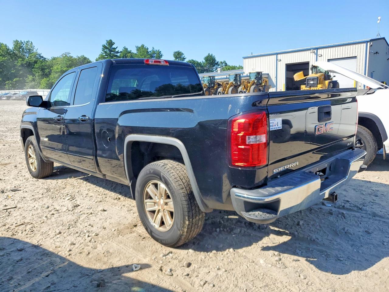 2015 Gmc Sierra K1500 Sle Black vin: 1GTV2UEH7FZ169796