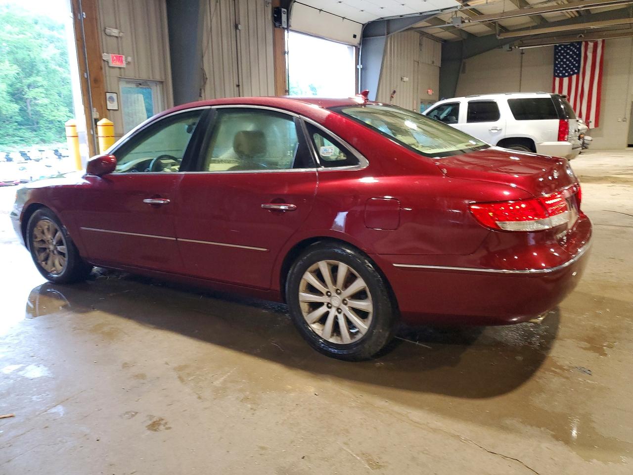 2009 Hyundai Azera Gls Темно-бордовый vin: KMHFC46D69A380399