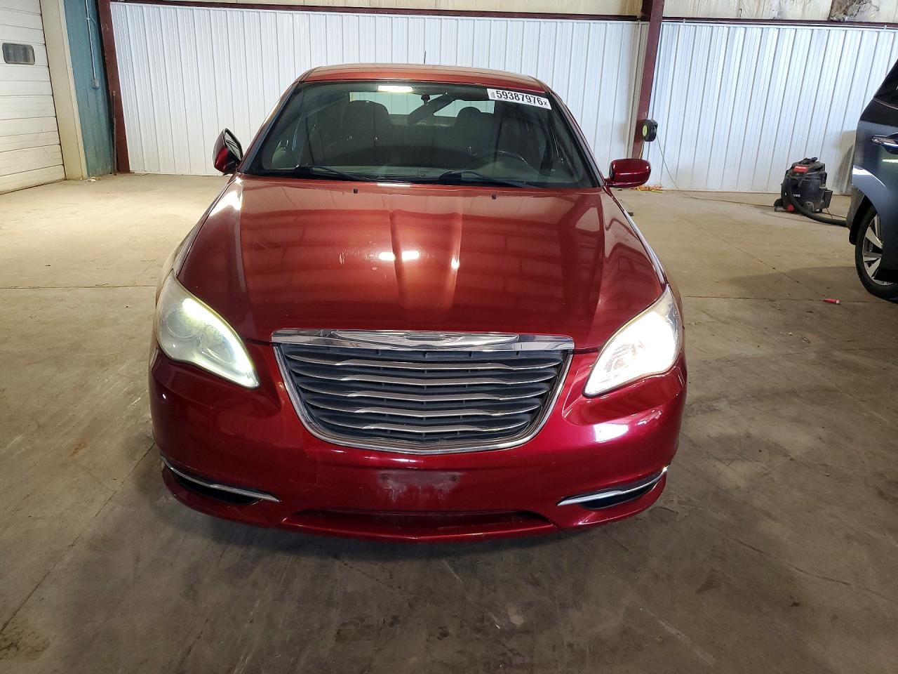 2012 Chrysler 200 Touring Red vin: 1C3CCBBB4CN168556