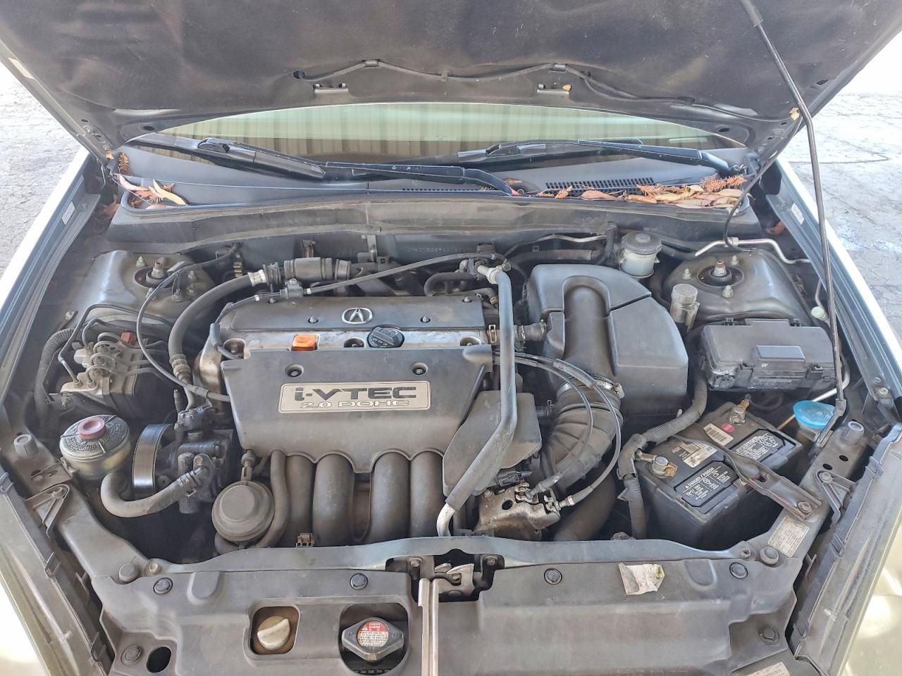 2006 Acura Rsx Silver vin: JH4DC53896S023070