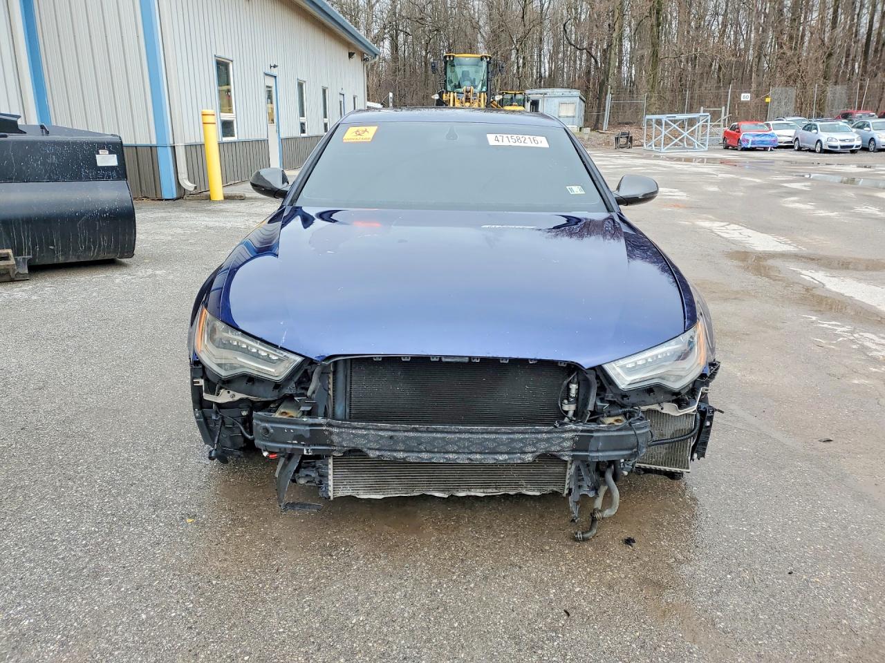 2013 Audi S6 Blue vin: WAUF2AFC4DN089105