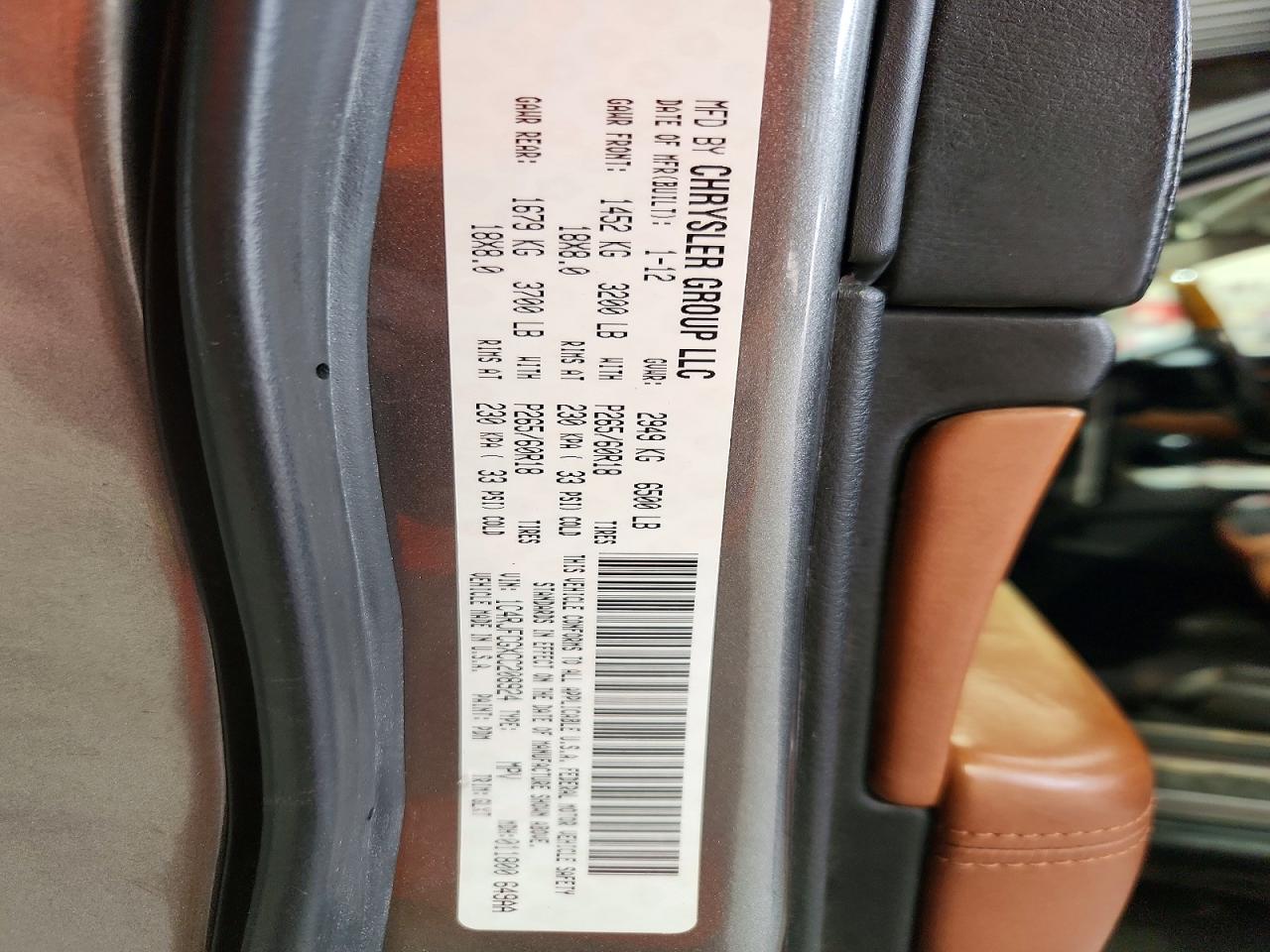 2012 Jeep Grand Cherokee Overland Gray vin: 1C4RJFCGXCC208924