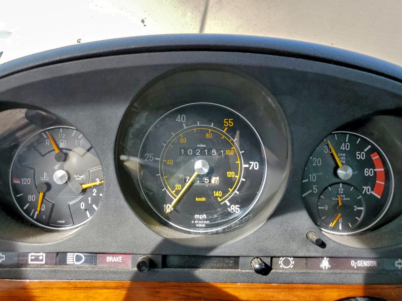 1980 Mercedes Benz 450 Sel Gold vin: 11603312098358