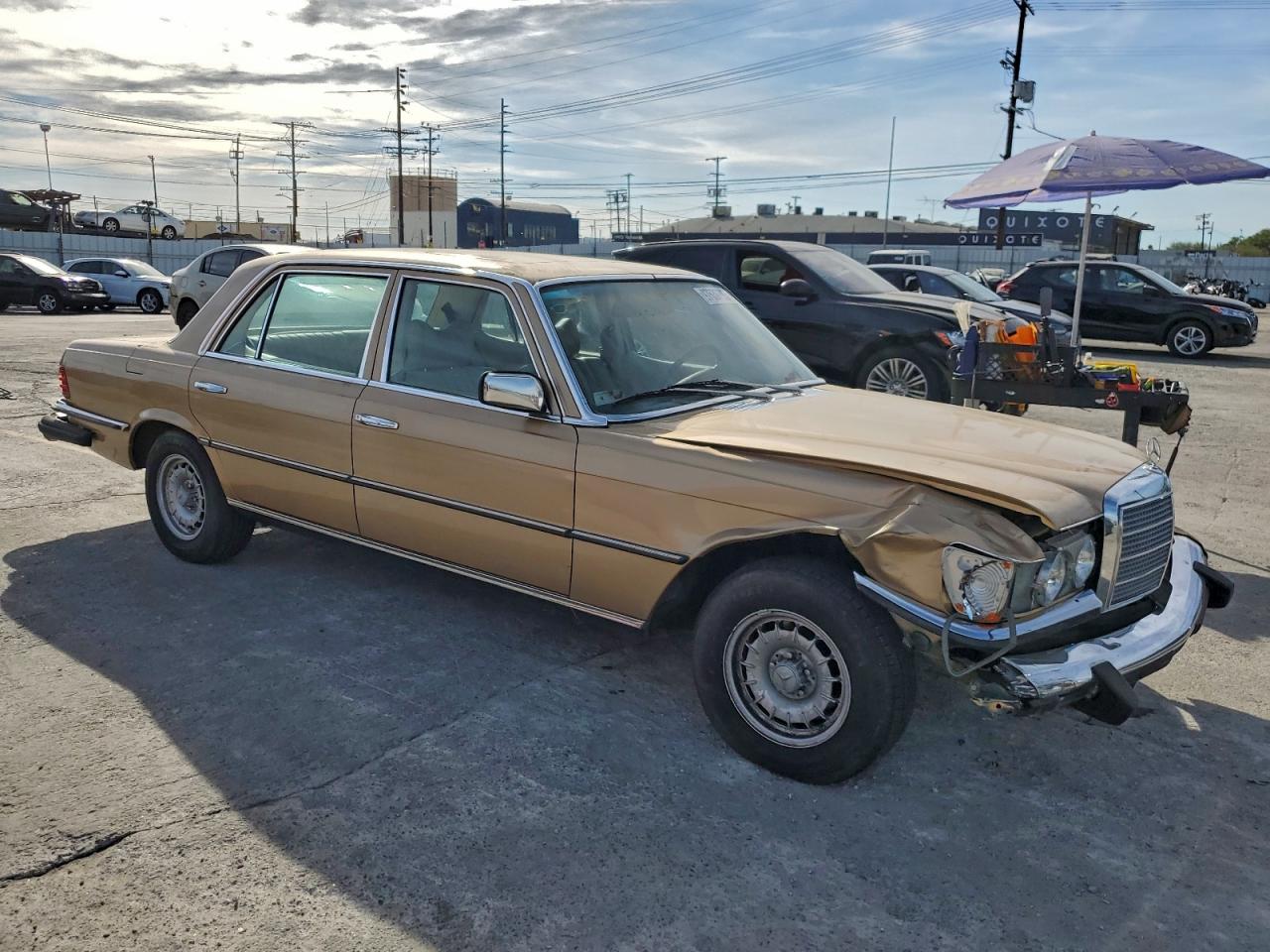 1980 Mercedes Benz 450 Sel Gold vin: 11603312098358