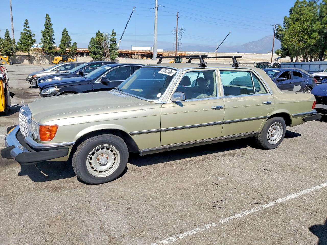 1980 Mercedes-benz 450 Sel Green vin: 11603312099922