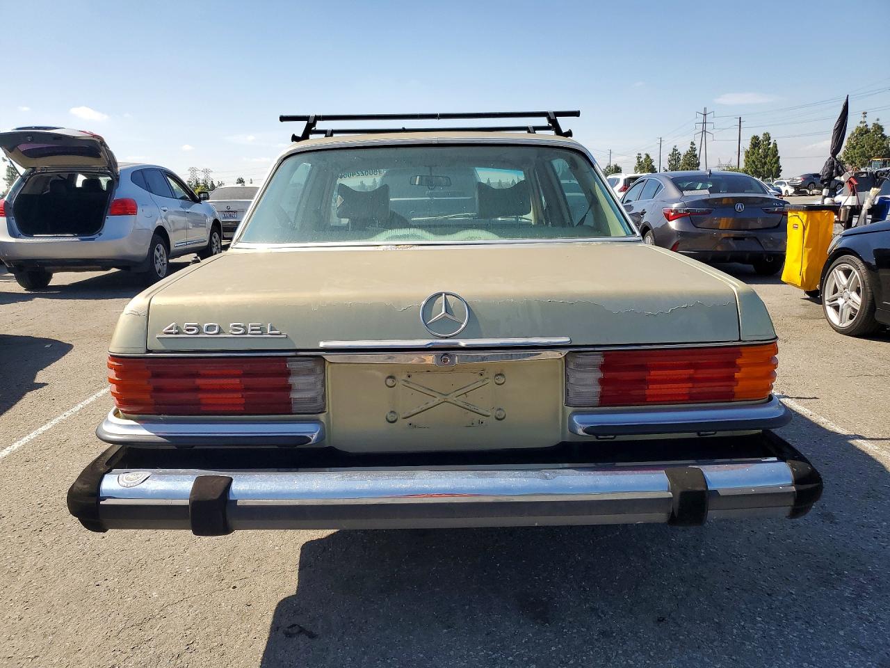 1980 Mercedes-benz 450 Sel Green vin: 11603312099922
