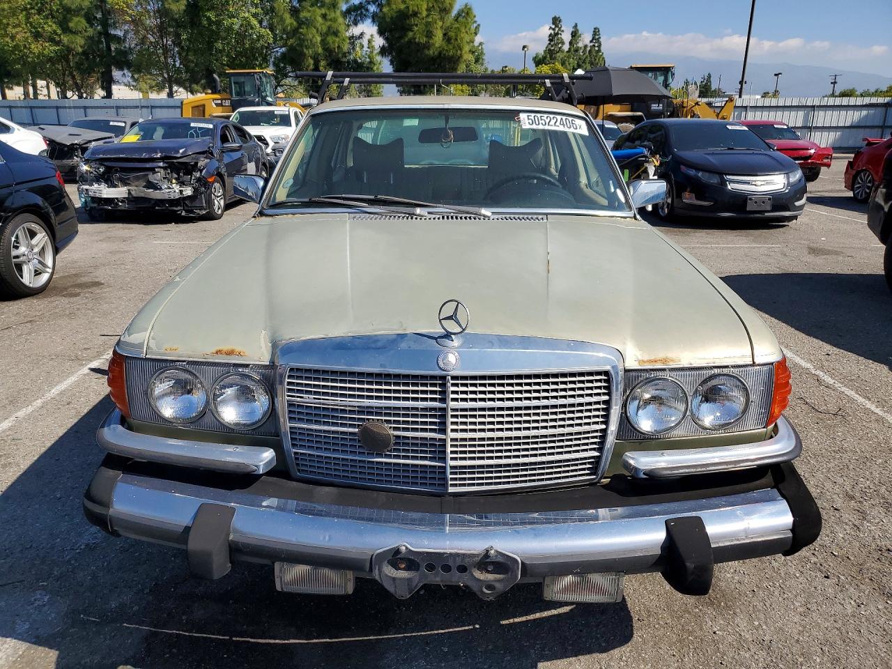 1980 Mercedes-benz 450 Sel Green vin: 11603312099922