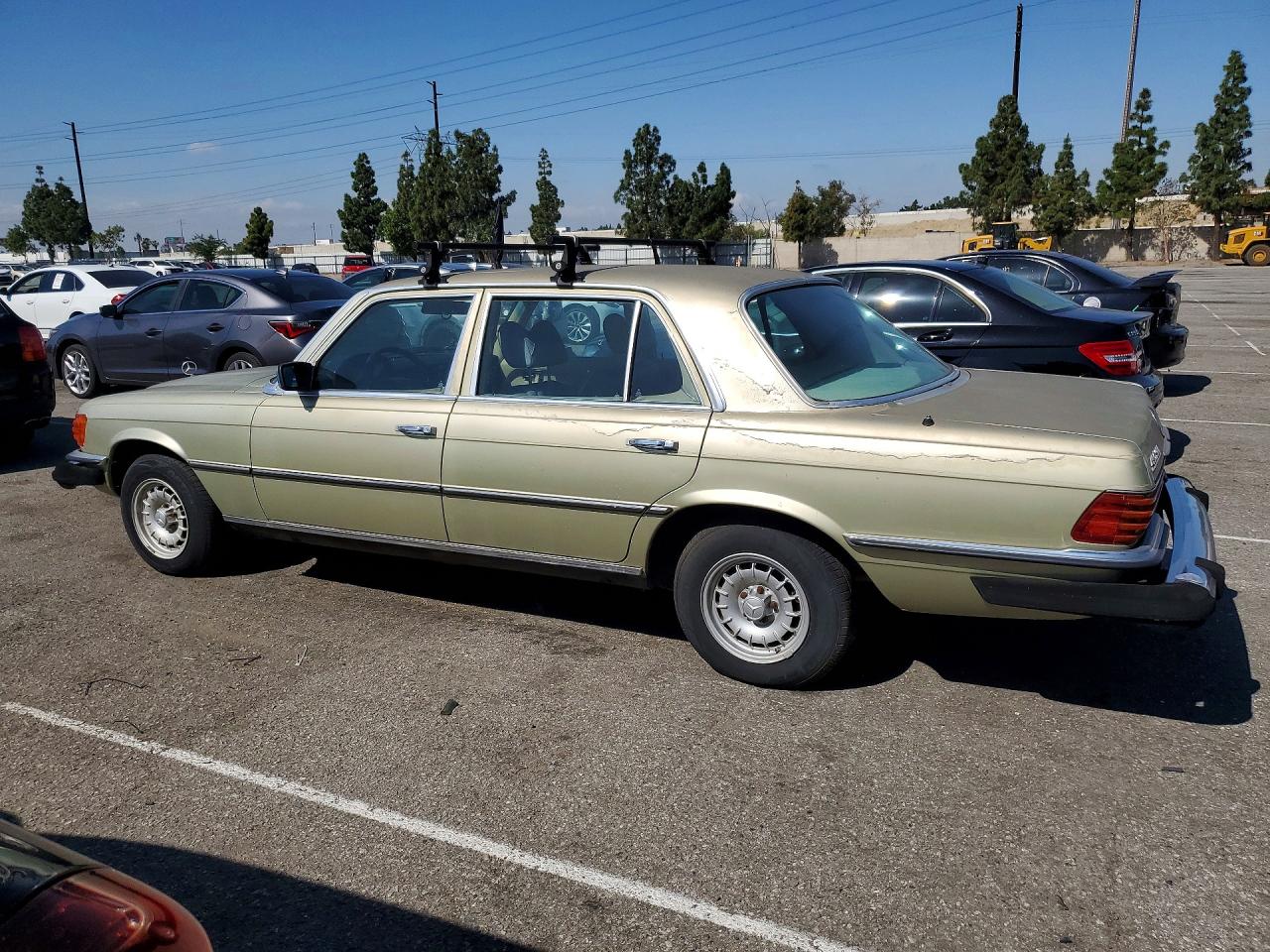 1980 Mercedes-benz 450 Sel Green vin: 11603312099922
