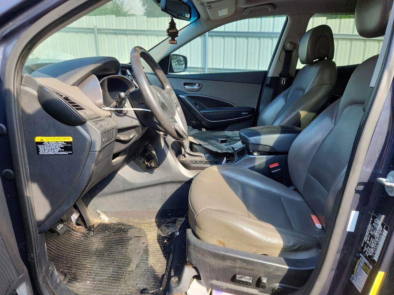 2013 Hyundai Santa Fe Sport 2.4l Gray vin: 5XYZU3LB9DG096737