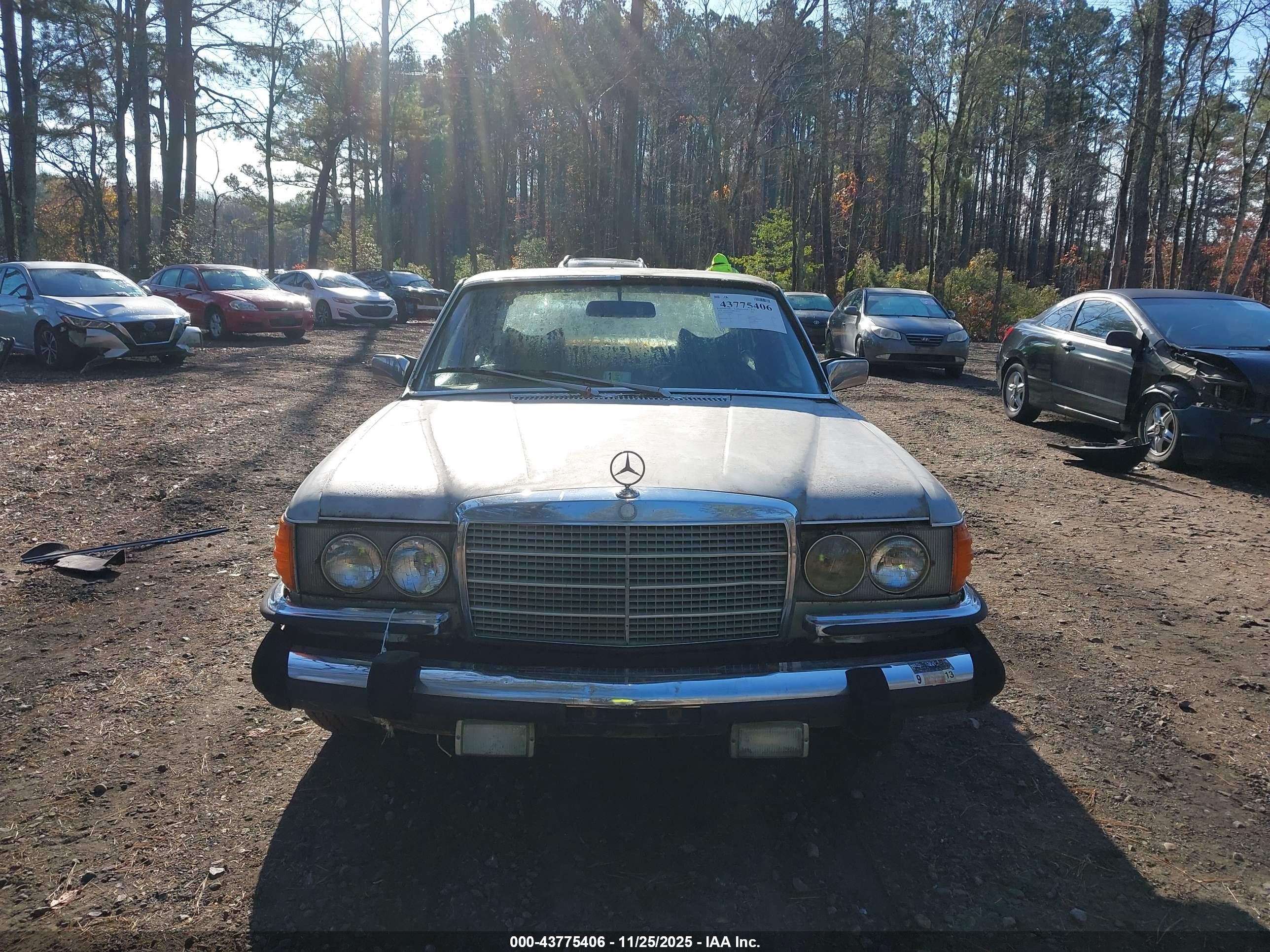 1979 Mercedes-benz 300   Серебряный vin: 11612012006482   