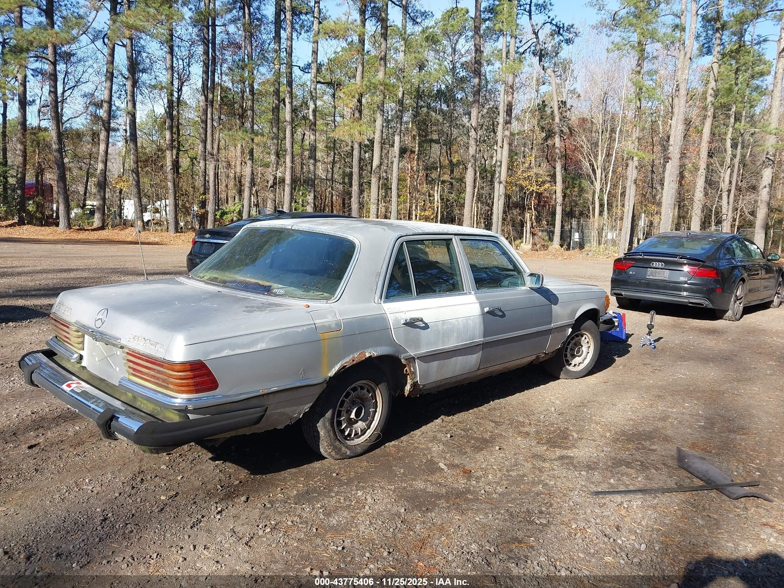 1979 Mercedes-benz 300   Серебряный vin: 11612012006482   