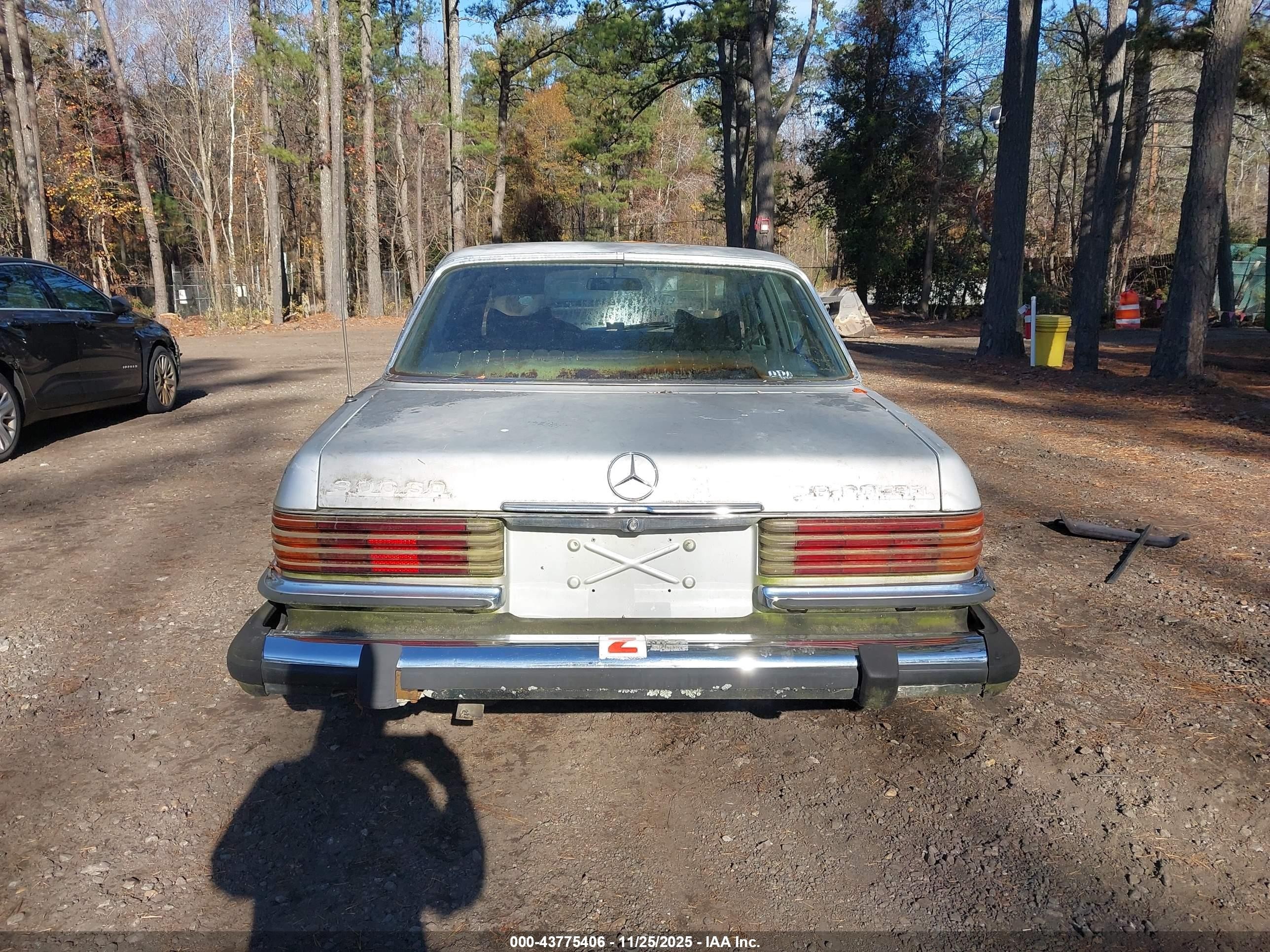 1979 Mercedes-benz 300   Серебряный vin: 11612012006482   