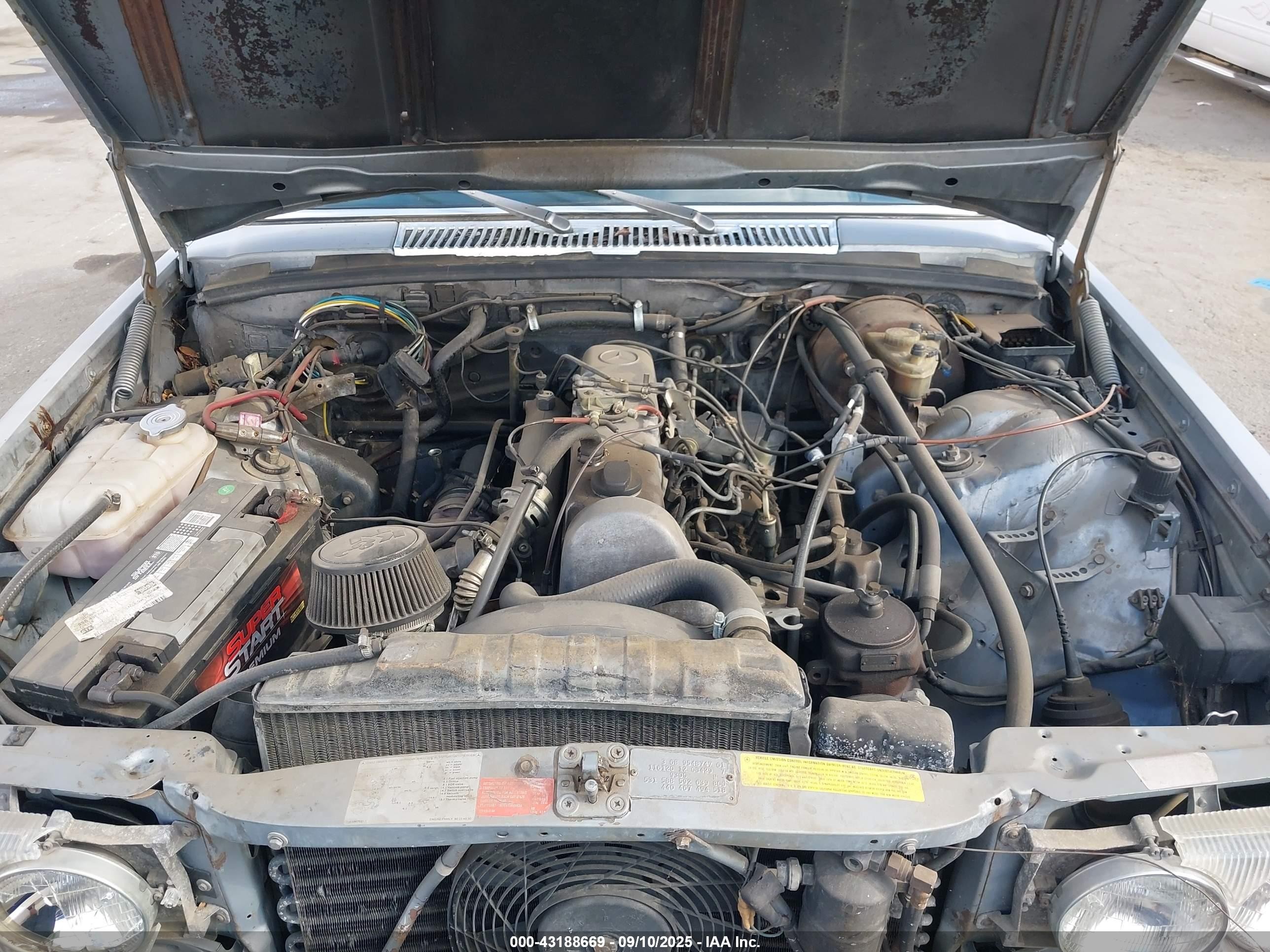 1980 Mercedes Benz 300   Gray vin: 11612012014473   