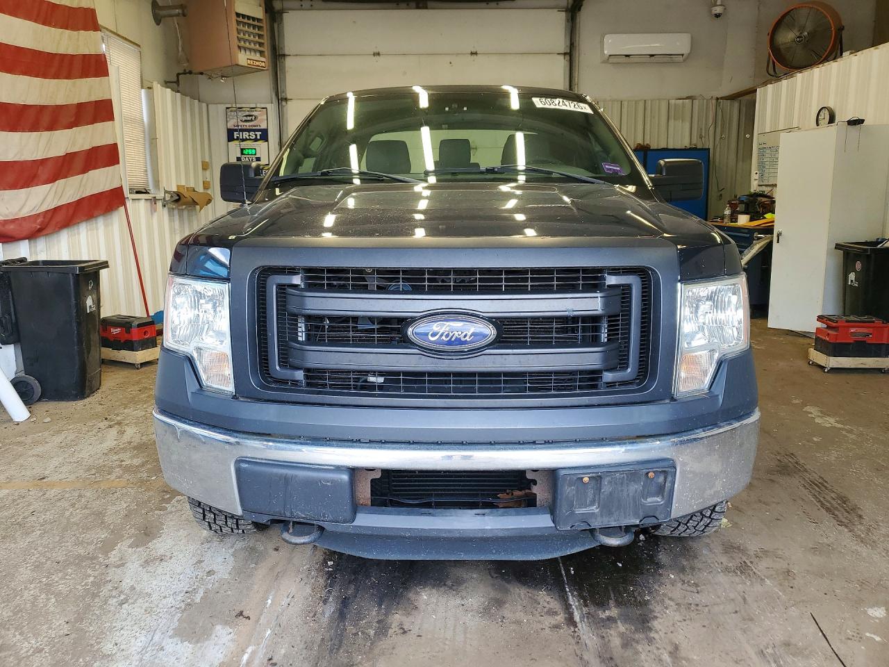 2013 Ford F150 Super Cab Black vin: 1FTFX1ET4DFA56377