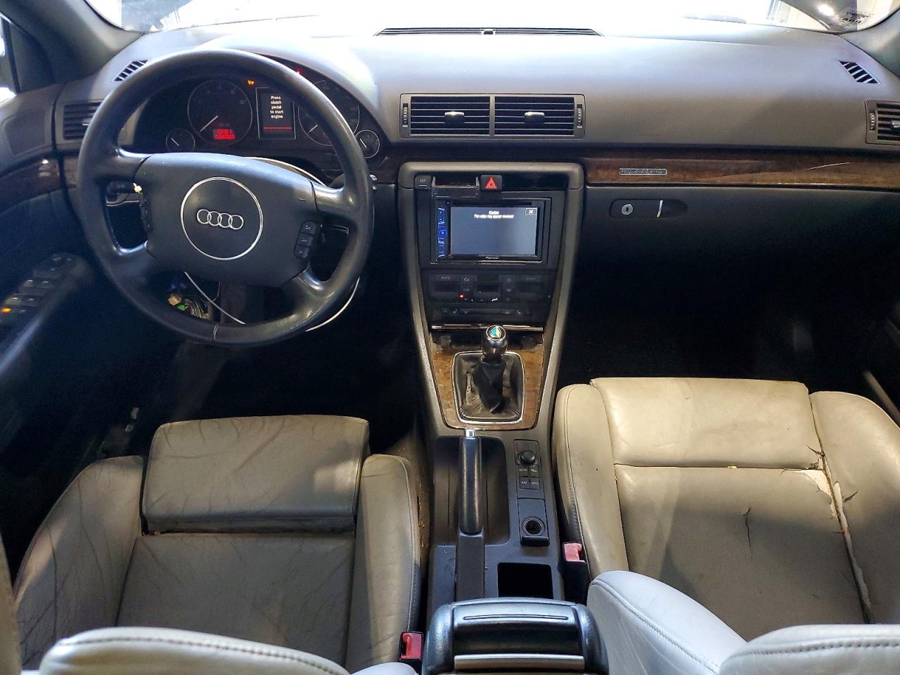 2005 Audi S4 Charcoal vin: WAUPL68E75A074734