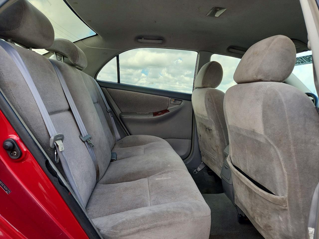 2006 Toyota Corolla Le Red vin: 2T1BR30E76C661115