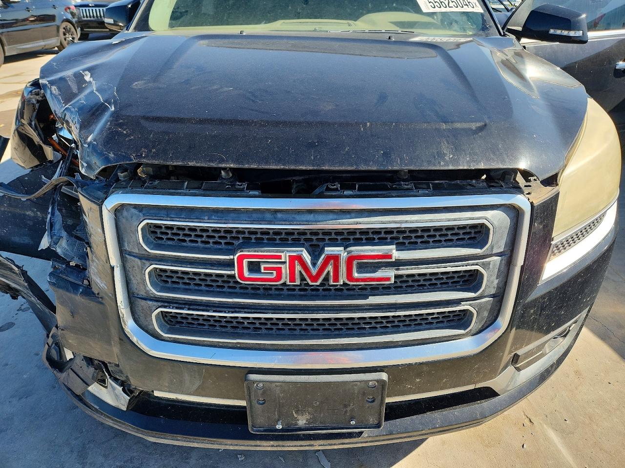 2016 Gmc Acadia Slt Black vin: 1GKKRRKD2GJ184370