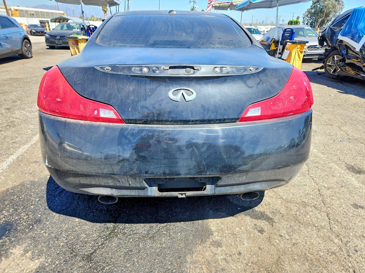 2008 Infiniti G37 Base Black vin: JNKCV64E68M119990