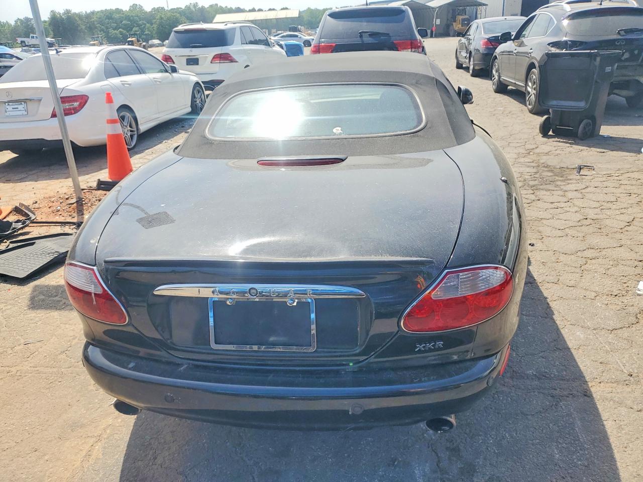 2002 Jaguar Xkr Black vin: SAJDA42B02PA25774