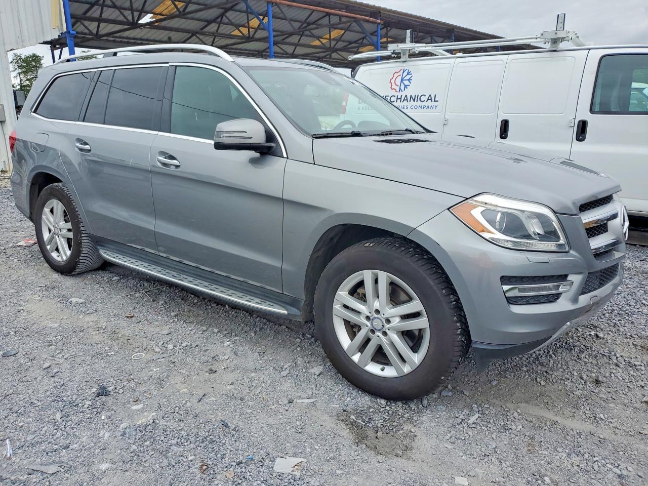 2015 Mercedes-benz Gl 450 4matic Gray vin: 4JGDF6EE8FA508741