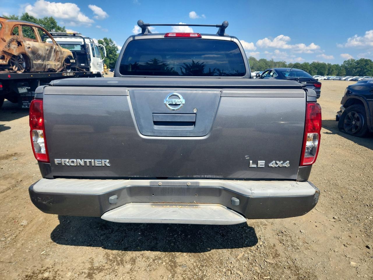 2007 Nissan Frontier Se Gray vin: 1N6AD07W77C459700