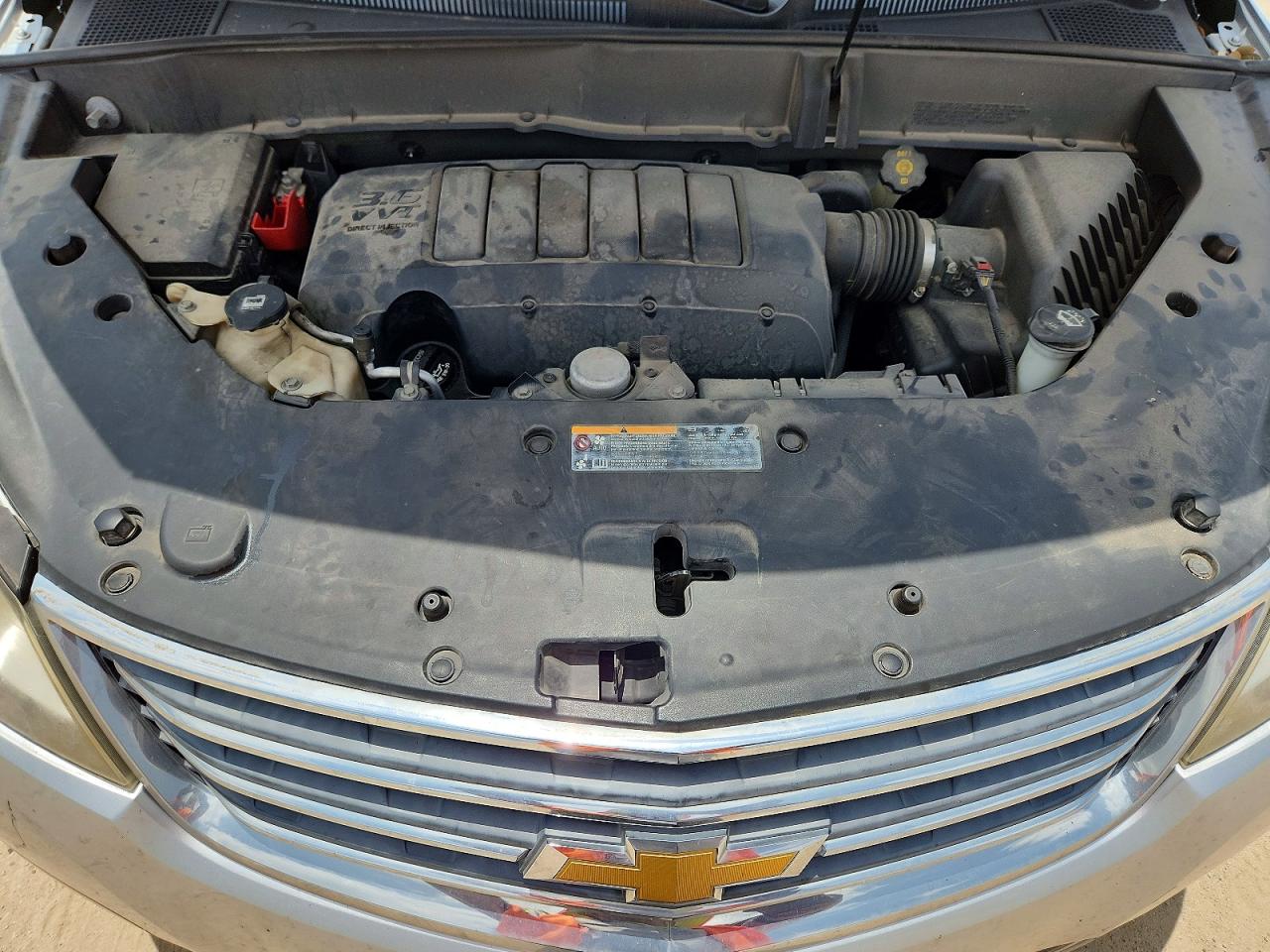 2013 Chevrolet Traverse Lt Silver vin: 1GNKRGKDXDJ247301